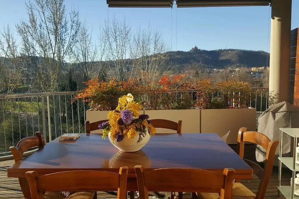 Appartamento Vista San Luca Con Terrazza Panoramica Bologna
